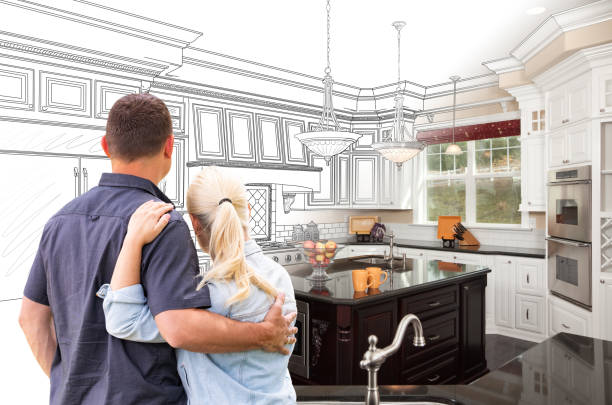Professional Kitchen Island Installation technician working in Worcester, PA